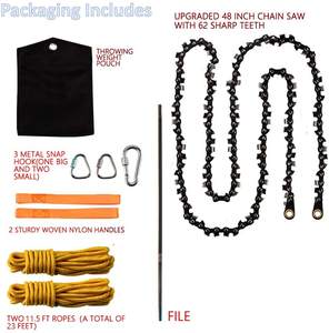 Tronçonneuse de poche Sportsman 36 pouces de longue chaîne et scie à main pliante poignée télescopique - Product Image 3