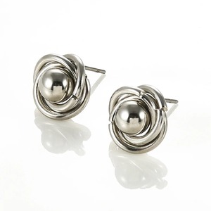 1 Paire de Boucles d'Oreilles Clous en Acier Inoxydable Forme Fleur Rose Plaqué Or et Argent Élégantes Tendance pour Femmes Filles Fiançailles Fête Quotidien - Product Image 4