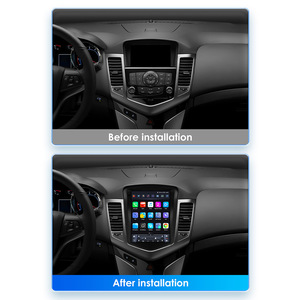 CARUPEZ Radio de Auto Android Estilo <span class=keywords><strong>Tesla</strong></span> de 9.7 Pulgadas para Chevrolet Cruze J300 2008-2012 IPS DSP GPS Cámara de Reversa CarPlay Inalámbrico - Product Image 3