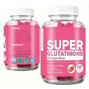 Bonbons gélifiés à la vitamine Glut Marine Collagen Glow anti-âge et éclaircissants pour adultes - Product Image 1