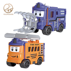 Vehículo de fricción de plástico Unisex, juguetes, camión, rompecabezas transformado con tapa inversa, coche de ingeniería extraíble, <span class=keywords><strong>regalo</strong></span> para <span class=keywords><strong>niño</strong></span> - Product Image 1