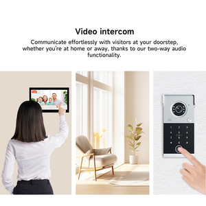 Tuya thông minh video Chuông Cửa 7-inch màn hình cảm ứng 1080p không thấm nước wifi với màn hình hai chiều liên lạc trực quan đến thăm cửa điện thoại - Product Image 2