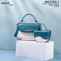 Sac à main vintage QAZA 2024 pour femme, grand sac bandoulière avec chaînes décoratives, sac messager à poignée supérieure, pas cher