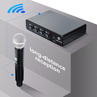 GAW-D2000 Microphone sans fil professionnel à deux canaux, microphone sans fil UHF, best-seller