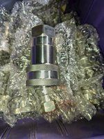 Conception populaire NAIWO 7241A Connecteur rapide Raccord rapide hydraulique inoxydable Usine Coupleurs rapides auto-scellants directs NWA