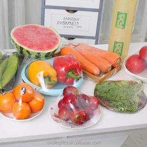 Phim nhựa chống sương mù bao bì giữ tươi bọc căng phim CuộN PVC thu nhỏ Gói phim mềm bọc căng bám thực phẩm bọc - Product Image 6
