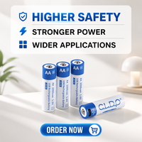 Baterías Recargables de Zinc-Níquel CLDP AA USB Tipo C de 2000mWh y 1.6V para Distribuidores