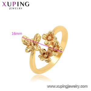 16168 xuping 24k Gold <strong>Arabic</strong> Gold Jewelry Women Fashion Adjustable Opening Custom Gold <strong>Ring</strong> - Product Image 2