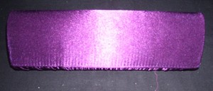 Lowellcraft Hand Embroidered Satin Evening Ladies Clutch <b>Purse</b> - Product Image 6
