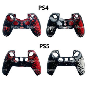 ฝาครอบผิวลายแมงมุมสำหรับ <span class=keywords><strong>PS4</strong></span> PS5ปกป้องผิวสำหรับตัวควบคุม <span class=keywords><strong>PS4</strong></span>เคสซิลิโคนผิวสำหรับตัวควบคุม PS5 - Product Image 6