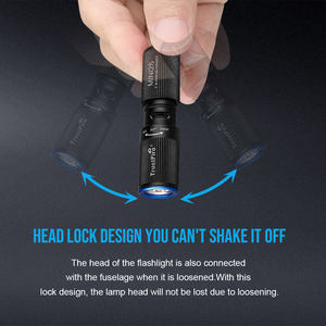 Суперминиатюрный светодиодный фонарик, ультраяркий, водонепроницаемый IP68, перезаряжаемый, с зарядкой через USB, из алюминиевого сплава, с креплением на ключи, для использования на улице и в экстренных ситуациях - Product Image 4