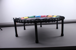 Hengjian 40 pulgadas banda elástica Fitness Rebounder interior <span class=keywords><strong>Mini</strong></span> trampolín para el hogar para niños y niñas - Product Image 4
