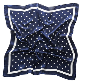 1PC New Satin Silk <b>Scarf</b> Polka Dot <b>Square</b> <b>Scarf</b> Fashionable Versatile Accessory for Women - Product Image 2