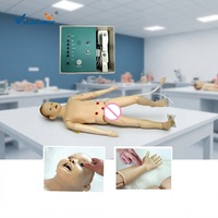 Système complet de formation aux premiers secours pédiatriques, modèle de simulation d'urgence pour enfants pour l'enseignement médical, contrôle par ordinateur