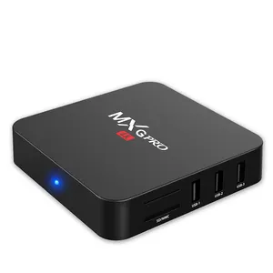 定制MXG PRO 5G Wifi 4k电视盒RK3229高清媒体播放器1gb/8gb 2/16gb安卓11.0 IP电视1gb/8gb 2/16gb安卓9.0