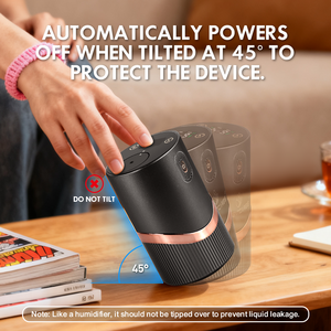 Compact 10/20ml Car Cup-Holder Diffuser with Type-C Cable for Small Vehicle Interiors Waterless Essential Oils Diffusers - Product Image 4