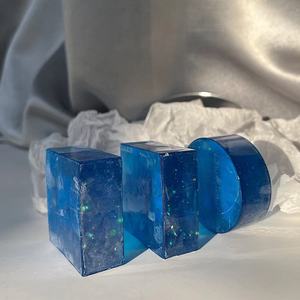 Barre de savon au lait de chèvre, bon marché 24K Carat <span class=keywords><strong>or</strong></span> acide hyaluronique avec avoine miel biologique brut 100g - Product Image 1