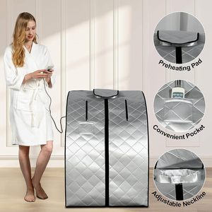 Mini tienda de sauna portátil para el hogar, sauna SpA, sauna infrarroja plegable - Product Image 1