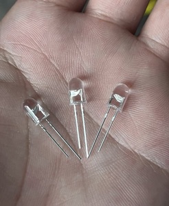 100 pièces 5mm LED Kit de diodes électroluminescentes blanc chaud <span class=keywords><strong>rouge</strong></span> bleu vert UV Orange jaune rose couleur <span class=keywords><strong>ampoule</strong></span> lampe ensemble 2V 3V PCB assortiment - Product Image 2