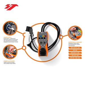 Araç şarj istasyonlarını test etmek için SONEL EVSE-01 adaptörü - Product Image 5