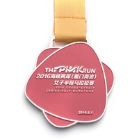 Médaille de football en métal personnalisée en usine avec plaque en émail ou en acrylique