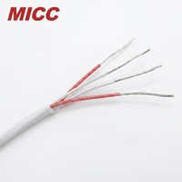 Câble de compensation thermocouple isolé MICC K-Type FG, fil toronné, classe A, 220V, CE pour