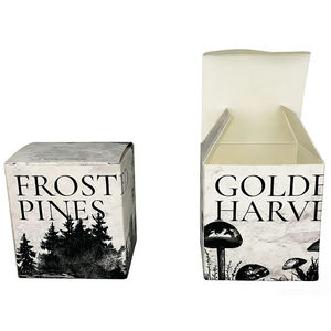 Cajas de Cartón para Velas de 2 mm de Grosor, Personalizadas al por Mayor, con Impresión UV en Lámina, Logotipo y Relieve, Embalaje de Papel con Tapa para Velas - Product Image 3