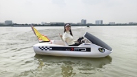 Toptan Çift Motorlu ve Bataryalı Yarış Kalitesinde Yüksek Teknoloji Kompozit PEPC Rotomolding Tekne/Kayak/Kart
