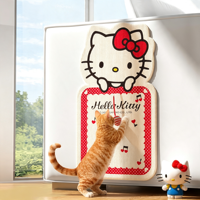 Grande planche à gratter murale verticale de luxe autocollante pour chat, durable et sans débris, de la marque Co Branded Cute Kitty