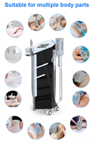 Rouleau de massage amincissant en acier inoxydable à rotation 9D avec ventouse pour drainage lymphatique et élimination de la cellulite