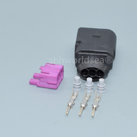 Connecteur étanche 3 broches mâle 1,5 mm pour capteur de température automobile et valve de dégonflage pour VW Audi A4 A6 AVK 1J0 973 803