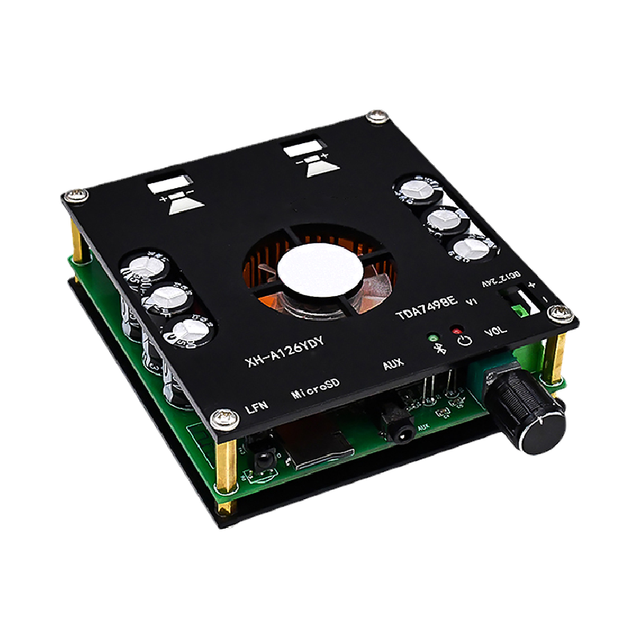 XH-A126 160Wx2 Blue Tooth 5.0 Digital Power Amplifier Board Stereo TDA7498E Amplifiers AUX TF AMP Remote Control 12v 24v