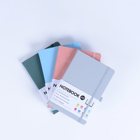 Carnet en PU à pages intérieures lignées horizontales pour vente directe, personnalisable avec logo, plusieurs spécifications disponibles, journal intime