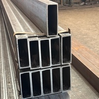 Tube carré en acier à coins vifs, section creuse métallique angulaire soudée avec précision pour armoire industrielle