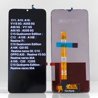 Téléphones mobiles Realme 7i et série Narzo en gros - Modèles C11/A15/A16 - Garantie de 18 mois - Écrans OLED de 6,6 à 6,9 pouces