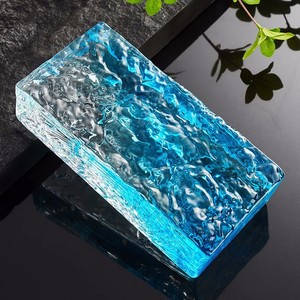 Cloison murale JINGYAGE, blocs <span class=keywords><strong>de</strong></span> verre décoratifs en cristal solide, briques <span class=keywords><strong>de</strong></span> verre transparentes multicolores - Product Image 2