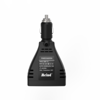 Mini convertisseur de tension DC 12V vers 220V AC, onde sinusoïdale modifiée, convertisseur de puissance de voiture 75W, chargeur de voiture
