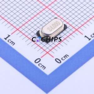 24M 10PF 10PPM Crystal (Passive) HC-49S-SMD-2P-Mini Crystal Oscillator 24MHz 10ppm 10pF 30ppm - Product Image 1