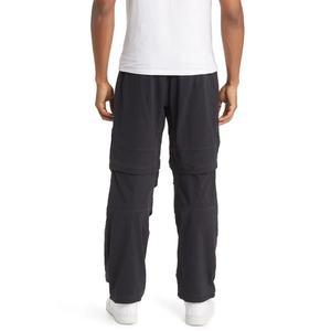 กางเกงผู้ชายแบบสั่งตัด ผ้าไนลอน ทรงหลวม มีกระเป๋าหลายช่อง กางเกงคาร์โก้ ขาสั้นถอดได้ระดับเข่า พร้อมเข็มขัด - Product Image 4