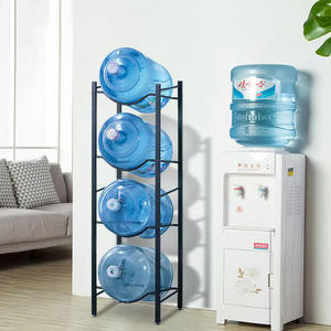 Estante de cubo de doble fila de una sola fila multicapa <span class=keywords><strong>se</strong></span> <span class=keywords><strong>puede</strong></span> <span class=keywords><strong>poner</strong></span> 10 cubos colocando estante de almacenamiento soporte de agua - Product Image 3