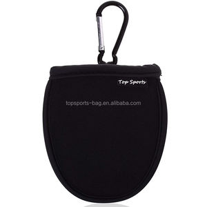 Bolsa Portátil para Lavar Pelotas de Golf, Bolsa de Neopreno para Limpiar Pelotas de Golf con Mosquetón - Product Image 2