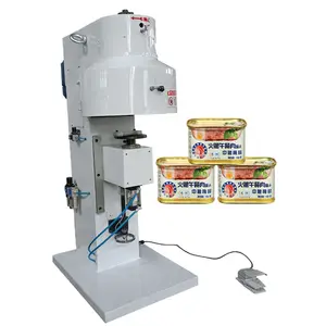 Small square tin can sealing machine Lunch meat can seaming machine Tin can making machine