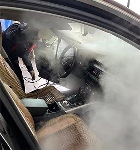 Máquina de Limpieza Certificada CE, Lavadora a Vapor, Máquina de Lavado de Interiores de Automóviles, Vaporizador Comercial sin Agua para Lavado de Autos - Product Image 2