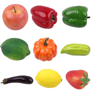 Décoration de fête à la maison, pièces, fausse mousse, <span class=keywords><strong>Fruits</strong></span> <span class=keywords><strong>et</strong></span> <span class=keywords><strong>légumes</strong></span> artificiels, décoration de Festival - Product Image 3