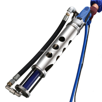 Petite version améliorée du mastic de peinture anti-fissure, revêtement imperméable et ignifuge, machine de pulvérisation multifonctionnelle