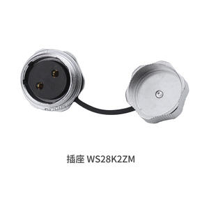 Conector de Aviación Serie WS28 de 2-7/8/10/12/16/17/20/24/26 Pines, Conector Eléctrico Macho/Hembra TQ/ZM, Sonda (IP67) - Product Image 6