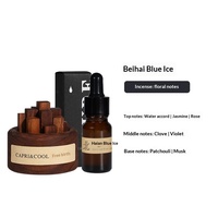 Diffuseur de parfum sans flamme en bois massif à diffusion libre avec arôme pour la décoration intérieure de la maison, de la chambre et du bureau à domicile - Cadeau