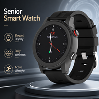 Smartwatch 4G GPS per Anziani con Chiamata di Emergenza SOS, Monitoraggio della Salute, Frequenza Cardiaca, Pressione Sanguigna e Temperatura