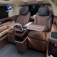Sièges de capitaine de luxe avec massage, chauffage, repose-jambes électrique et écran tactile pour Mercedes Benz Vito V Class Sprinter Viano