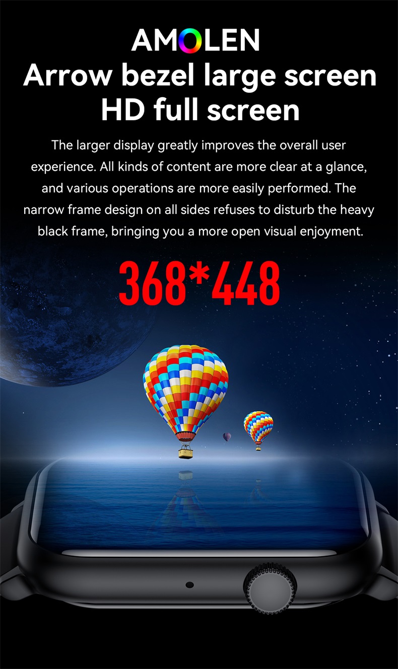 2023 Relojes Inteligentes AMOLED Smart Watch HK27 BT Call NFC Heart Rate Fitness Tracker Smartwatch